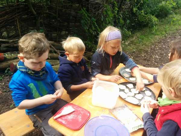 Pizzatag im Wald